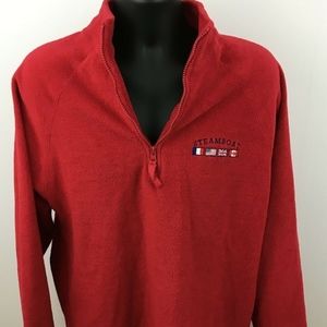 River Blue Steamboat Men's Ski Fleece Red Size Med
